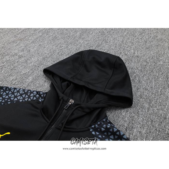 Chandal de Sudadera del Borussia Dortmund 2023-2024 Negro